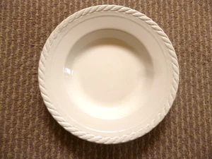 4 X WEDGWOOD /  RALPH LAUREN CLEARWATER PATTERN RIMMED SOUP  BOWLS  23 CM - Picture 1 of 3