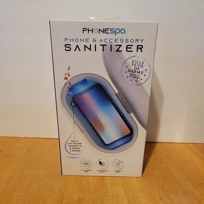 Sanitizer Phone Spa for Phone and Accessory Tzumi With Cord  Model 7464 - Image 1 of 2