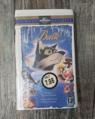 Cubierta sellada Balto VHS, 1999, tiene pegatinas originales Foto 1 de 4