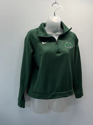 Women’s Nike Top Notch Volleyball L/S 1/4 Zip Green Small - Image 1 of 4