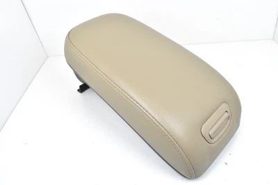 2000 - 2004 英菲尼迪 I30 I35 中控台浅米色皮革盖扶手原始设备制造商 — 第 1/4 张图片