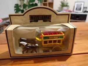 Lledo Days Gone Model 4012 Yellow Horse Drawn Bus - COLMAN'S MUSTARD - Picture 1 of 3