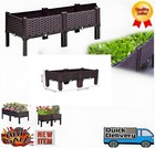 Raised Garden Bed Vegetable Planter Box Outdoor Flower Pot For Balcony Patio Au