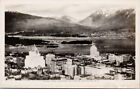 Vancouver BC Aerial View Downtown Gowen Sutton Unused Real Photo Postcard F76