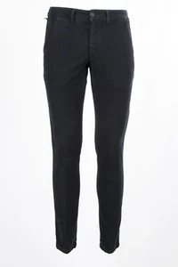 PANTALONE CORSARI CHINOS SLIM FIT MOD.367 IN FUSTAGNO PESANTE STRETCH IN COTONE - Foto 1 di 5