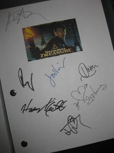 National Treasure Book of Secrets signiertes Filmskript X7 Diane Kruger Nachdruck Rep - Bild 1 von 1