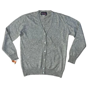 Vintage American English Models Yanky Still 100% 2-PLY Cashmere Sweater Size XL - Picture 1 of 18