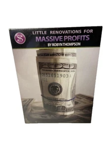 Little Renovations For Massive Profits By Robyn Thompson (DVD) Brand New Sealed - Imagen 1 de 3