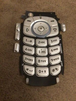 Genuine Motorola V220 Replacement Keypad Keymat And Side Button Assembly - Image 1 of 3