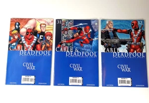 Civil War Cable & Deadpool #30-32 Marvel Comic Book 2006 - Picture 1 of 7