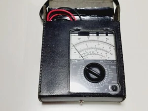 Tester Multimetro BBC Goerz Metrawatt Metravo 1H Custodia Professionale Analogic - Foto 1 di 10