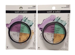 2x Wet n Wild Photofocus Correcting Palette 349 Color Commentary NEW SEALED - Picture 1 of 2