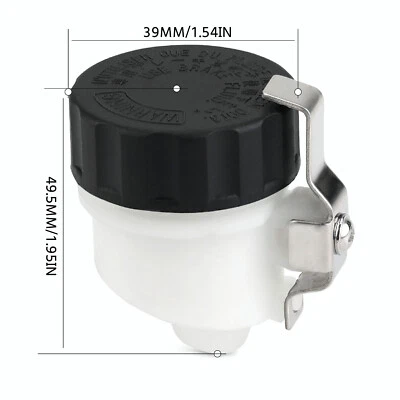 Depósito de líquido de embrague tanque de aceite taza para HONDA CBR1000RR SUZUKI GSXR1000 TL1000R Foto 1 de 4