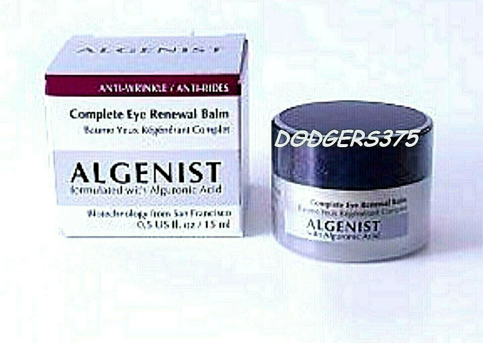 Bálsamo Renovador Ocular Completo Algenist 0.5 OZ ¡TAMAÑO COMPLETO! CAJA! Foto 1 de 2