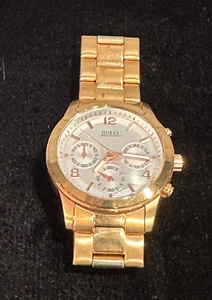 Reloj de cuarzo Guess para mujer U13578L5 oro rosa acero inoxidable oro rosa 42 mm - Imagen 1 de 6
