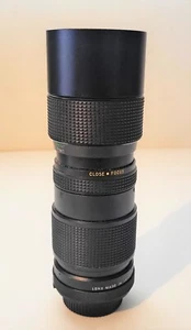 Vivitar 85-205 mm f3,8 Nahfokussierung Zoomobjektiv Minolta MD Halterung Kappen M/SR - Bild 1 von 12
