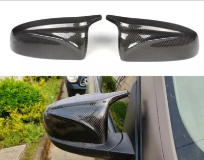 Coques Retroviseurs Effet Fibre Carbone pour BMW X5 E70 X6 E71