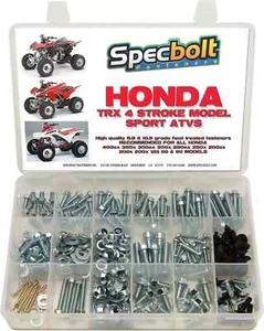 Honda 400EX ATV Series 250pc Bolt Kit 400EX TRX350X 300EX TRX300X TRX90X TRX250 - Picture 1 of 9