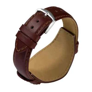 Uhrenarmband Unterlageband Rindsleder Braun von Eulit - 14, 16, 18, 20, 22 mm - Bild 1 von 1
