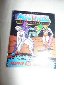 1980s Bilingual MOTU Masters of the Universe Mini Comic Temple of Darkness Good - Bild 1 von 2