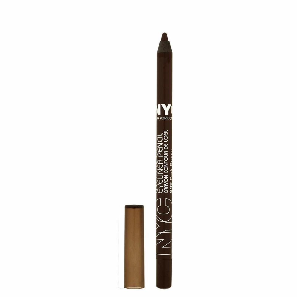NYC Eyeliner Dark Brown Color Proof 24 Hour Waterproof #932