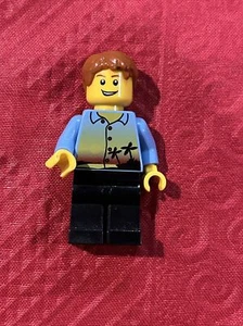 LEGO Town City Minifig Boy With Palm TreeAnd Sunset Torso - Picture 1 of 2