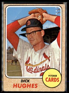 1968 Topps #253 Dick Hughes