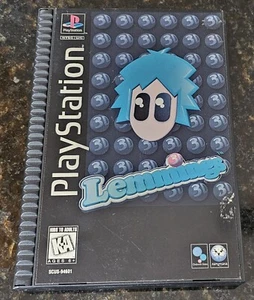 Lemmings 3D PlayStation 1 Ps1 PSX 1995 Long Box Complete CIB W/ Manual Reg Card - Picture 1 of 10