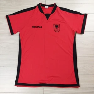 Maglia Home Nazionale Calcio Albania Grande Rossa Futbol Sportiva Atletica Stoppino - Foto 1 di 6