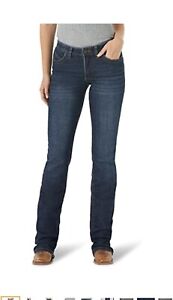 Wrangler Ladies Ultimate Riding® Willow Mid-Rise Boot Cut Jeans 00w X 34l