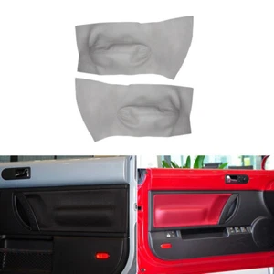 Vorne Tür Pappe Türverkleidung Armlehne Leder Abdeckung For VW Beetle 1998-2010 - Picture 1 of 6