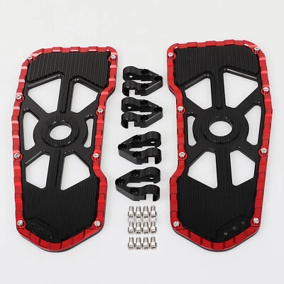 Driver Front Footboard Floorboard Fit for Harley Tri Electra Glide Ultra Classic Foto 1 de 4