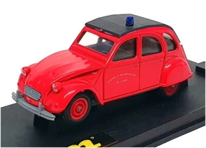 Verem 1/43 Scale Diecast 216 - Citroen 2CV Pompiers Fire - Red - Picture 1 of 5