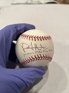 PHIL HUGHES SIGNED Baseball - Picture 1 of 4