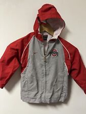 Nike Team Ohio State Buckeyes Kids Full Zip Jacket Size