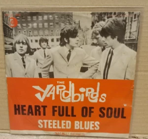 THE YARDBIRDS - heart full of soul / steeled blues 7" - Picture 1 of 1