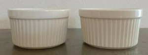 2 gres para hornear natillas ramekin blanco de The Pioneer Woman 4" - Imagen 1 de 12