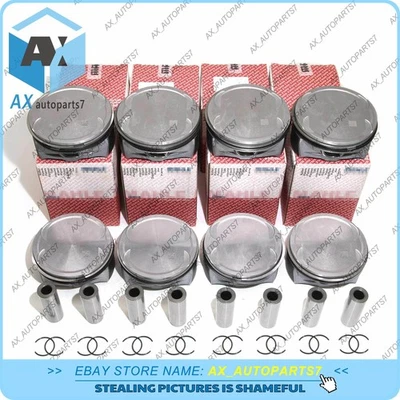 8x Kit Pistones y Anillos STD Φ102 Para Mercedes-Benz W211 CL63 W204 ML63 M156 6.3L Foto 1 de 4