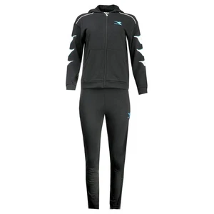 diadora 2 Pc Hd Cubic Graphic Logo Tracksuit Full Zip Hoodie Joggers Set Youth - Picture 1 of 4
