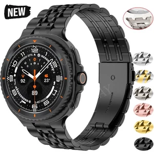 Luxury Stainless Steel Band Strap For Samsung Galaxy Watch 8/8 Classic Bracelet - Picture 1 of 17