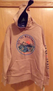 Into the Wilderness Brown Hoodie~Boy's Sizes~Choose your Size~New W/Tags - Picture 1 of 2