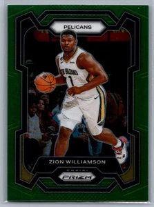 2023-24 Panini Prizm #27 Zion Williamson Prizms Green - Picture 1 of 2