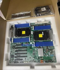 Supermicro X13DEI Motherboard With 2pcs Intel Xeon Platinum 8490H QS 3.5GHz CPU - Afbeelding 1 van 4