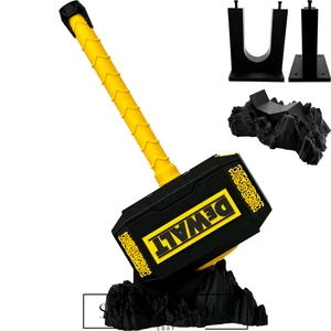 DeWalt Hammer #2 Mjolnir Thor's Hammer | 3D Printed Fan Art - Picture 1 of 6