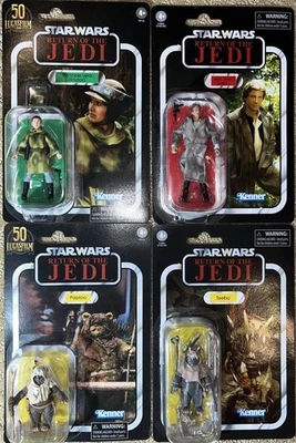 Star Wars TVC ROJ Lote: Paploo VC190 Teebo VC207 Han Trench VC62, Leia Endor 191 Foto 1 de 4