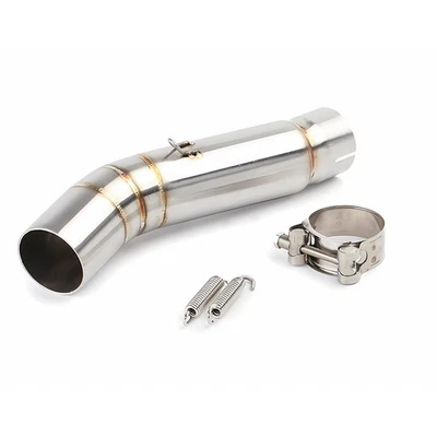 Motorcycle Exhaust Mid Link Pipe For Honda CBR500R CB500X CB500F Stainless Steel — 第 1/4 张图片