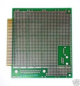 1 pièce carte PCB FR4 double côté KT-11114DX 102 x 120 x 1,6 mm fente 2,54 mm 31 x 2 broches * - Photo 1/2