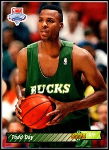1992-93 UD Upper Deck #20 Todd Day - Rookie RC ¡Envío gratuito! - Imagen 1 de 2