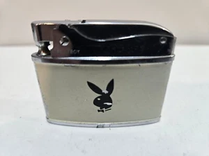 Vintage Working "PLAYBOY " flat advertising Lighter 7724/32 - Picture 1 of 7