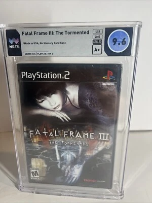 Fatal Frame III 3 Tormented Sony PlayStation 2 PS2 Sealed New WATA 9.6 A+ Graded - Image 1 of 4